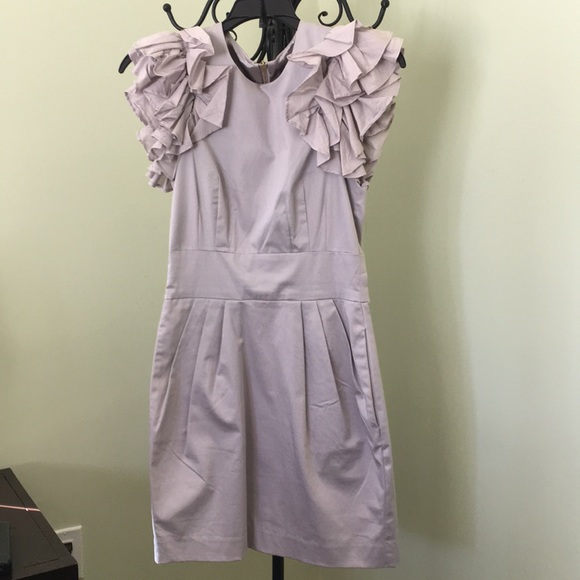 French Connection lilac dress with pockets! - Picture 4 of 8